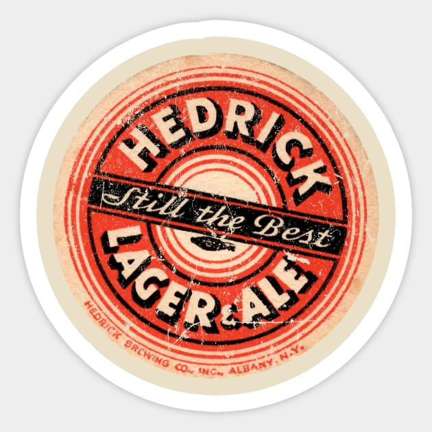 Hedrick Lager and Ale Sticker by MindsparkCreative